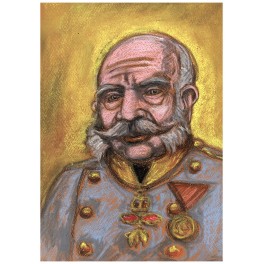 Portret Cesarza Franciszka Józefa I namalowany przez Andrzeja Zarębę Portret Cesarza Franciszka Józefa I namalowany przez Andrzeja Zarębę
